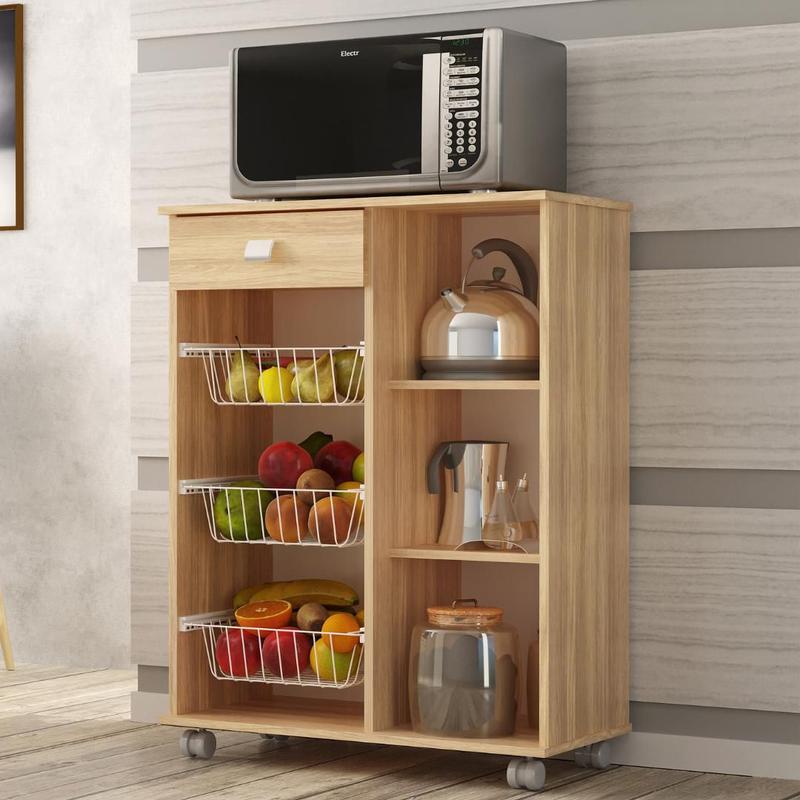 Fruteira Natasha 1 Porta 1 Gav. - Tonielque Móveis - Fruteiras